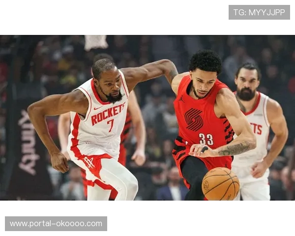 杜兰特30分12篮板，火箭末节崩盘负开拓者